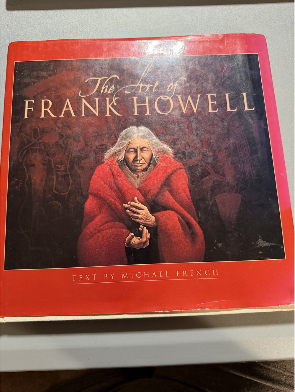 The Art of Frank Howell Michael French 1997 1st Edition Hardcover DJ Native Art